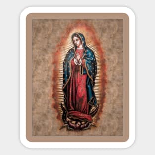 Tonantzin - La virgen de Guadalupe Sticker